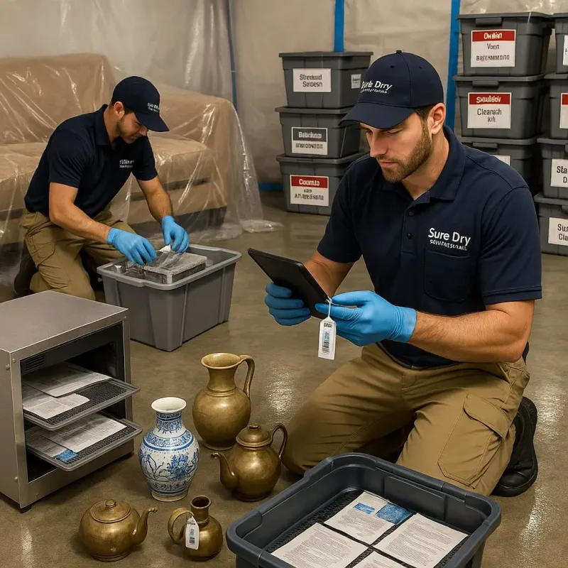 Content Protection and Restoration process in Galesburg, IL