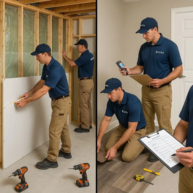 Repairs and Reconstruction process in Galesburg, IL